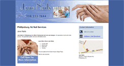 Desktop Screenshot of janenails.com